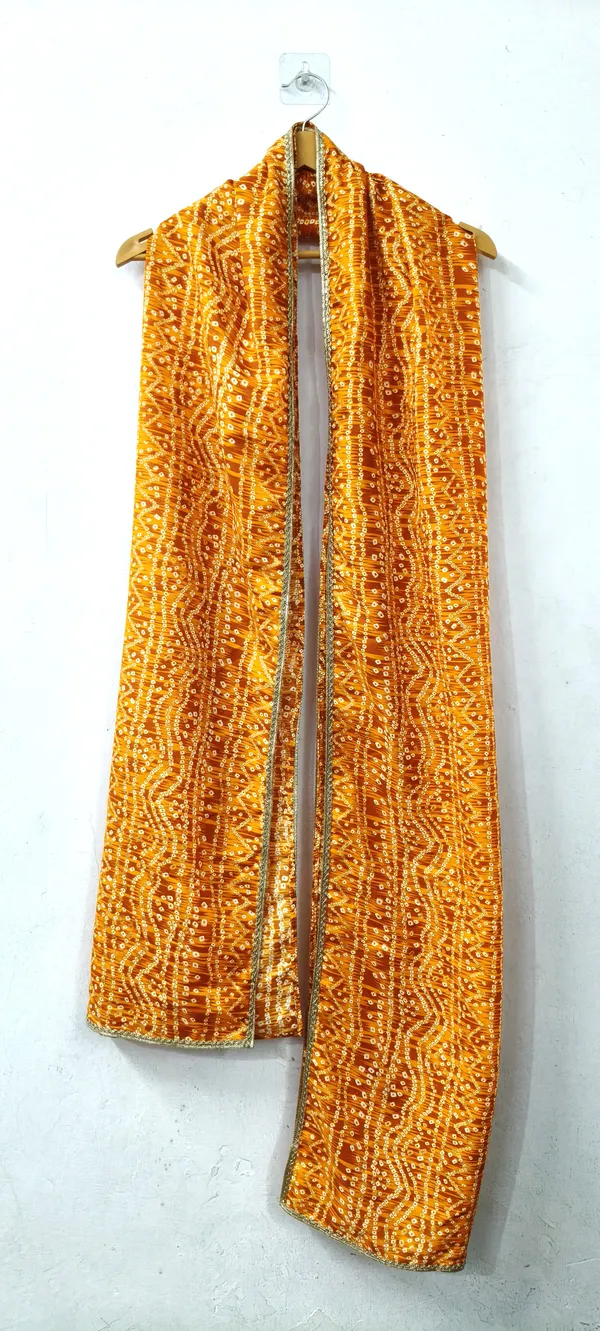 Dupatta_Mustard