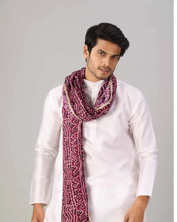 Dupatta_Wine