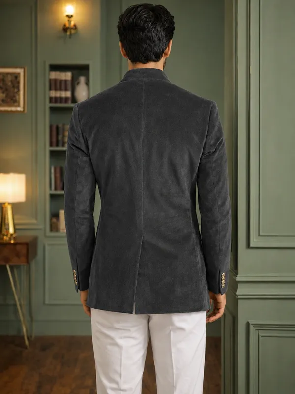 Jodhpuri_Viscose_Velvet_Grey