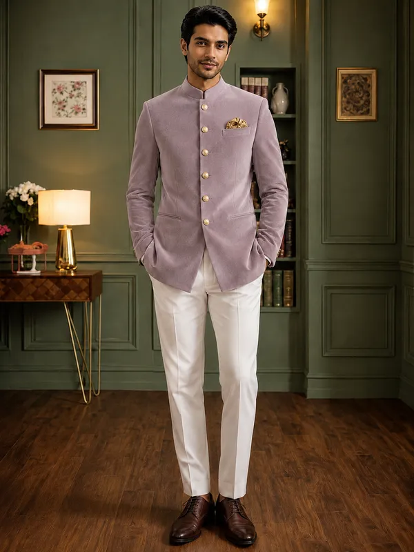 Jodhpuri_Viscose_Velvet_Light_Purple