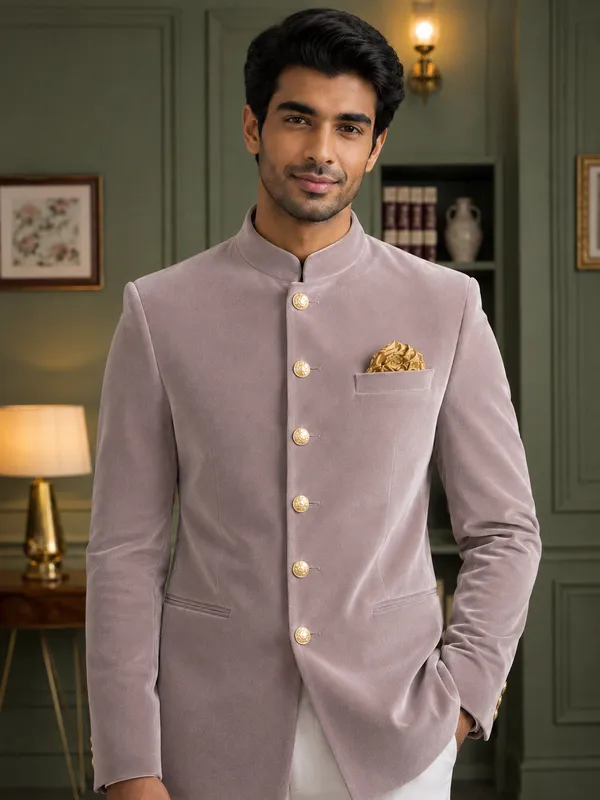 Jodhpuri_Viscose_Velvet_Light_Purple