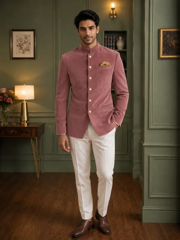 Jodhpuri_Viscose_Velvet_Pink_Onion