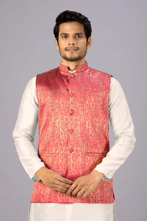 Men_Jacket_Gold_And_Pink