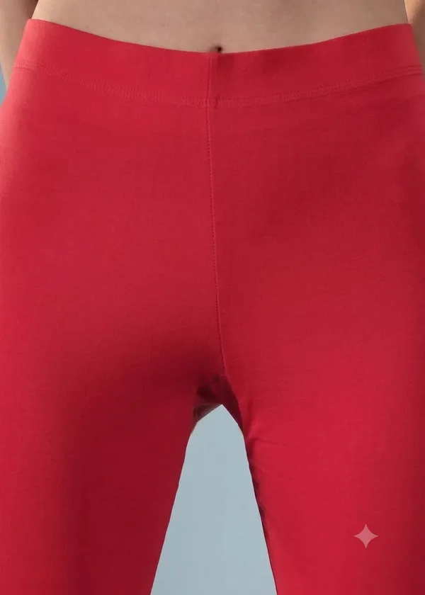 Red_peach_Organic_Egyptian_Cotton_Slim_Fit_Ankle_Length_Leggings_For_Women