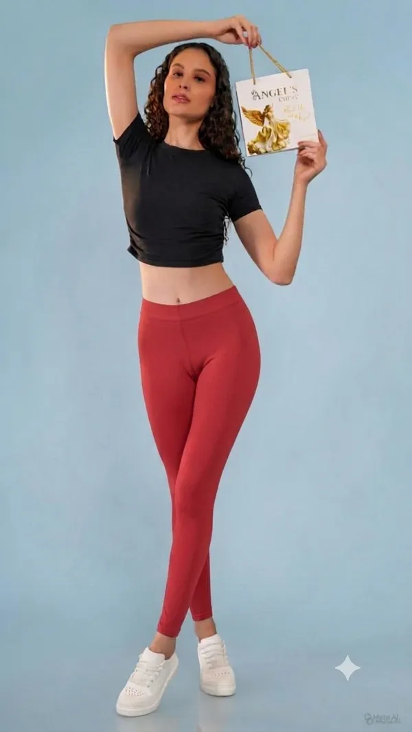 Red_peach_Organic_Egyptian_Cotton_Slim_Fit_Ankle_Length_Leggings_For_Women