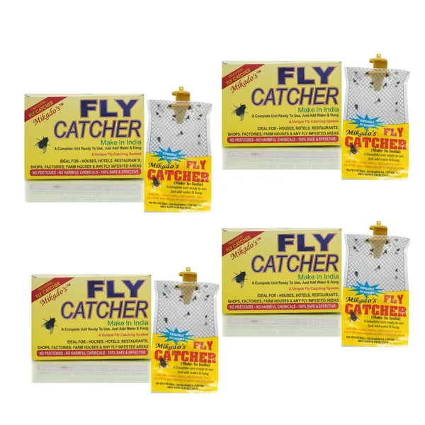 Mikado_High_Power_Fly_Catcher_Effective_Fly_Trap_Solution_Quick_Results_Mess_Free_Use_Pack_Of_4