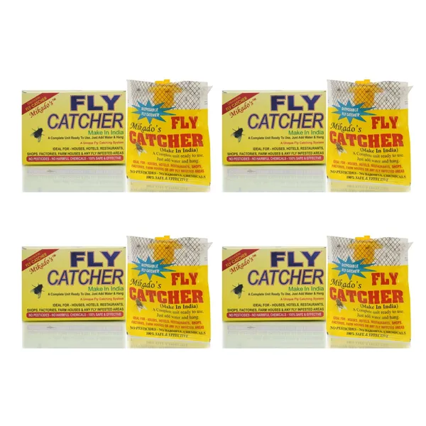 Fly_Catcher_Regular_Non_Electric_Easy_Fly_Trap_No_Power_Needed_Safe_Effective_Pack_Of_4