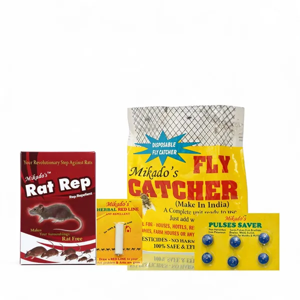 Mikado_Home_Protection_Combo_Fly_Catcher_Ant_Chalk_Pulses_Saver_Rat_Repellent_Safe_Non_Toxic_Pack_Of_4