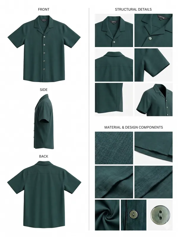 Bottle_Green_Casual_Mens_Shirt