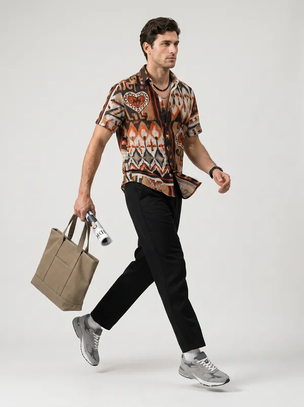 Black_Textured_Party_Wear_Mens_Shirt
