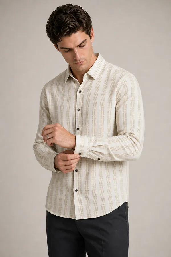 Beige_Semi-Formal_Mens_Shirt
