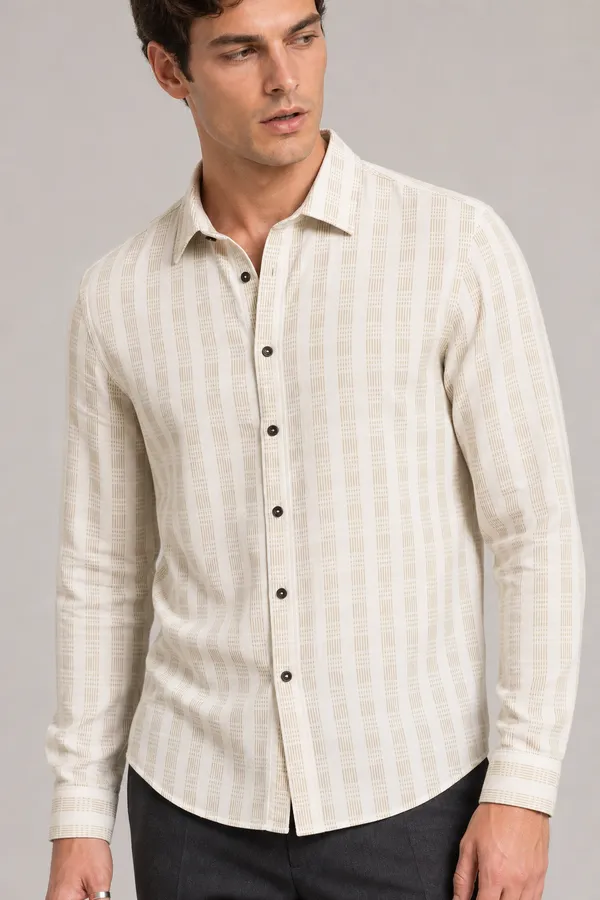 Beige_Semi-Formal_Mens_Shirt
