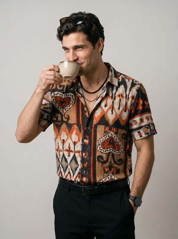 Black_Textured_Party_Wear_Mens_Shirt