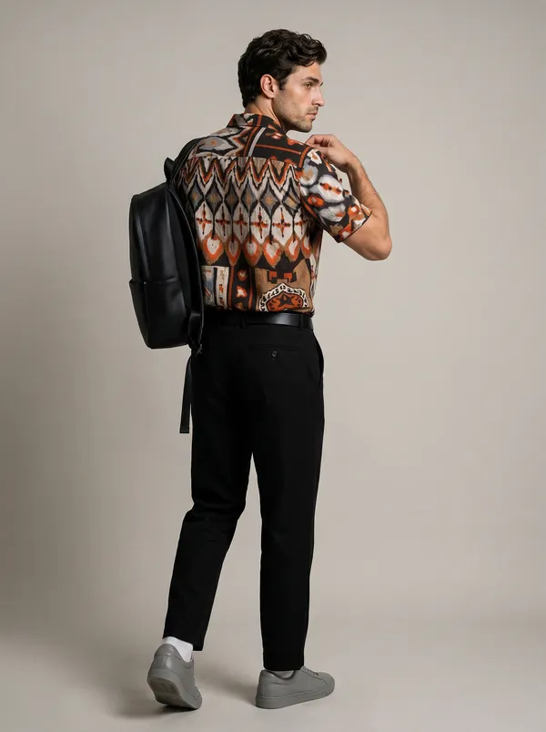Black_Textured_Party_Wear_Mens_Shirt
