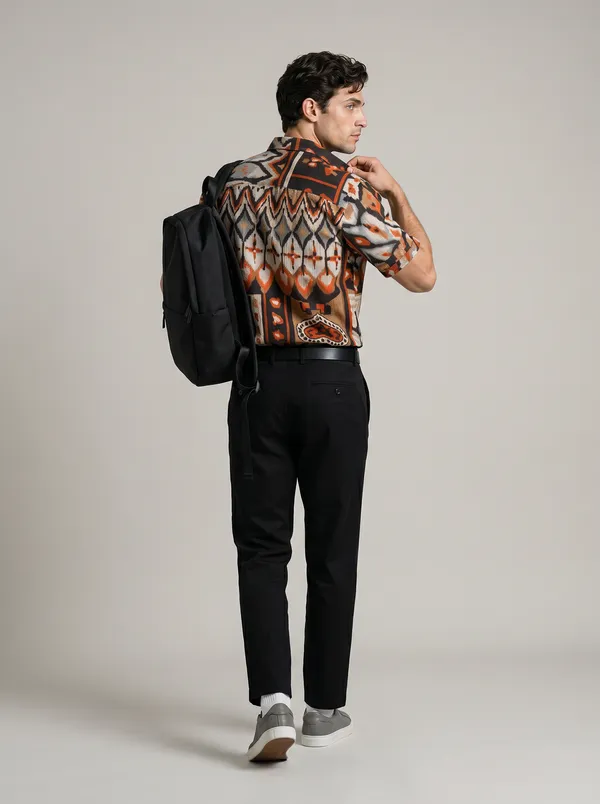 Black_Textured_Party_Wear_Mens_Shirt