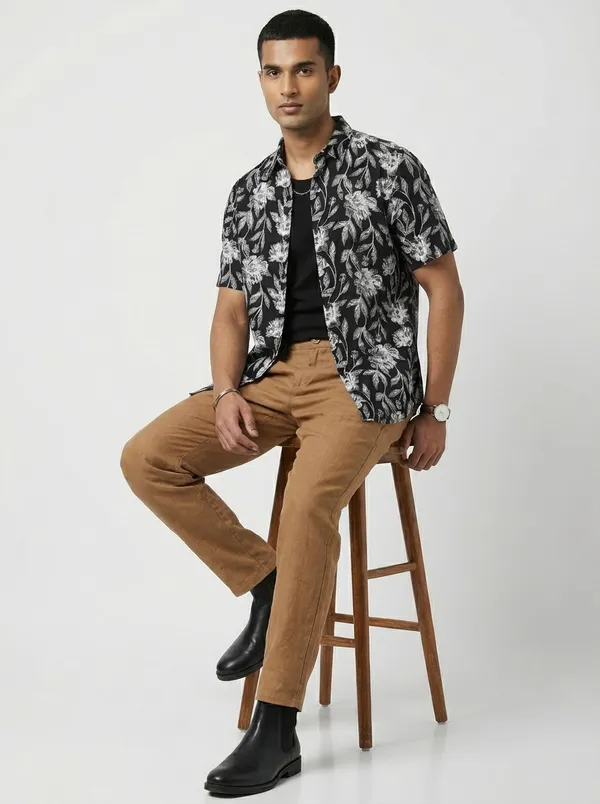 Black_Cotton_Regular_Fit_Block_Print_Casual_Shirt_For_Men