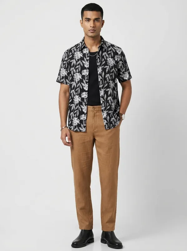Black_Cotton_Regular_Fit_Block_Print_Casual_Shirt_For_Men