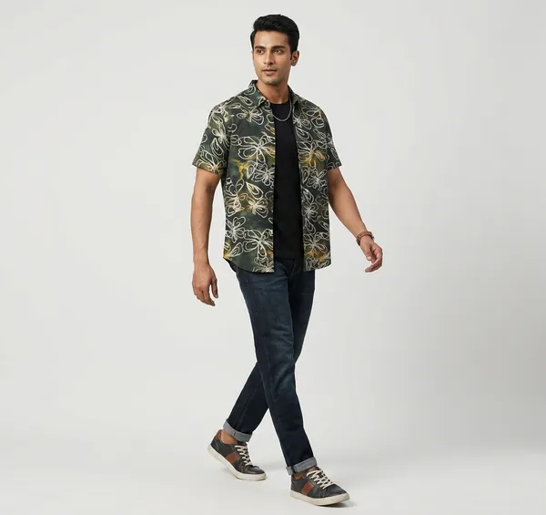 Green_Viscose_Cotton_Regular_Fit_Floral_Print_Casual_Shirt_For_Men