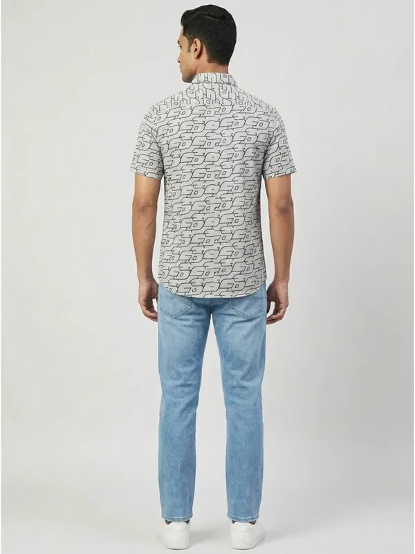 White_Viscose_Cotton_Regular_Fit_Geometric_Print_Casual_Shirt_For_Men