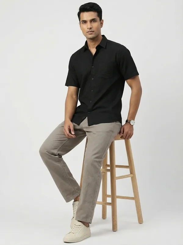 Black_Viscose-Cotton_Regular_Fit_Textured_Shirt_For_Men