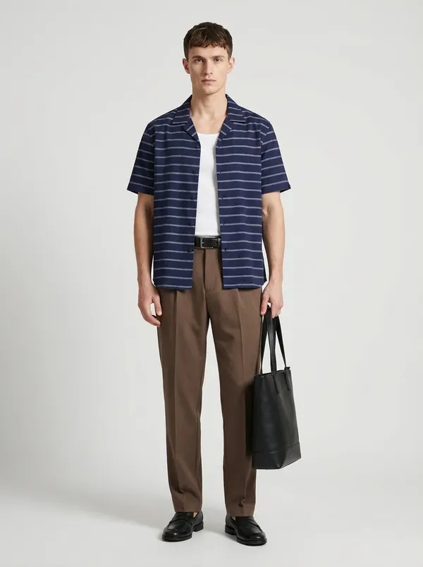 Indigo_Viscose_Blend_Relaxed_Fit_Stripe_Casual_Shirt_For_Men
