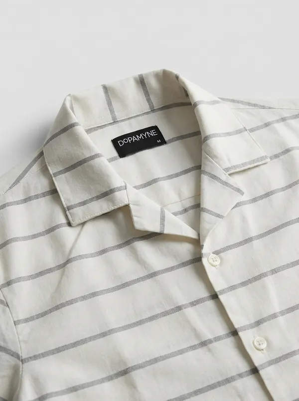 Off_White_Viscose_Cotton_Boxy_Fit_Striped_Cuban_Collar_Shirt_For_Men