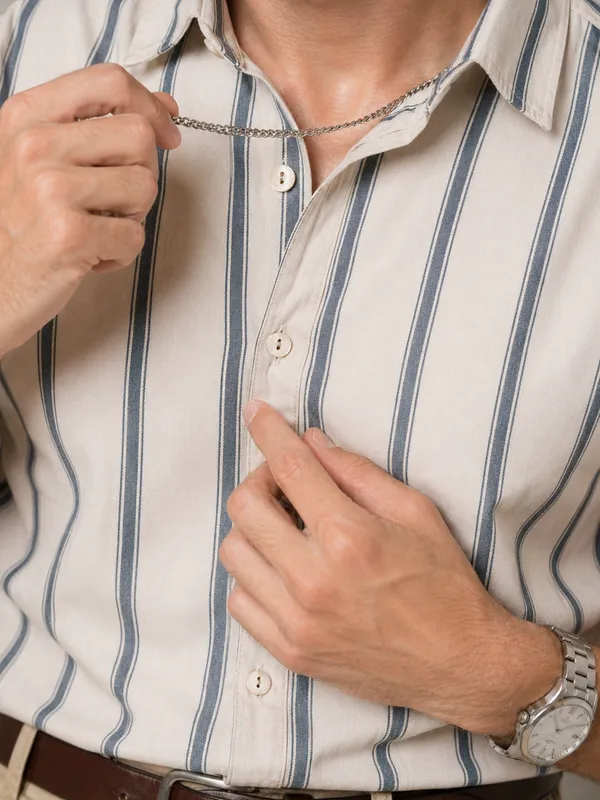 Beige_Viscose_Cotton_Regular_Fit_Striped_Casual_Shirt_For_Men