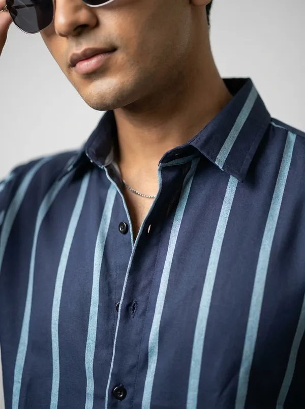 Indigo_Viscose_Cotton_Regular_Fit_Striped_Casual_Shirt_For_Men