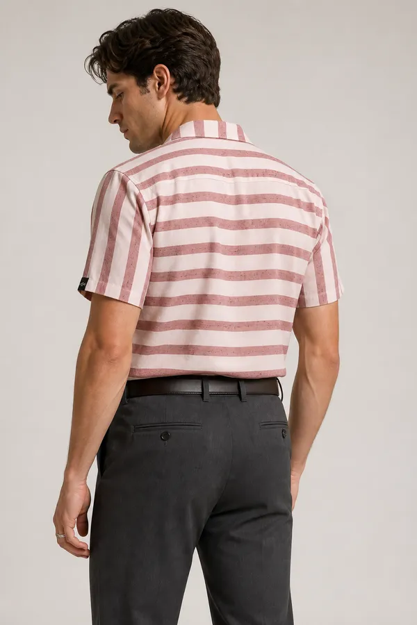 Pink_Viscose_Blend_Relaxed_Fit_Stripe_Casual_Shirt_For_Men