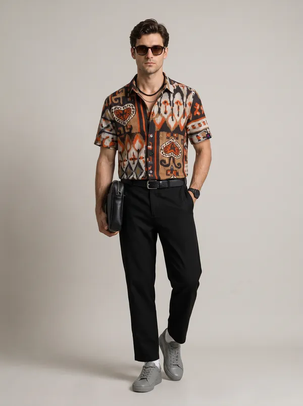 Black_Textured_Party_Wear_Mens_Shirt