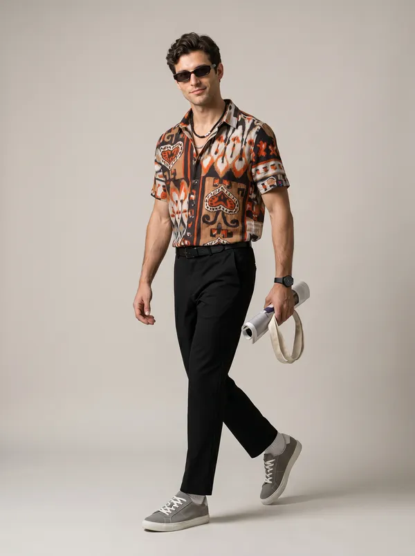 Black_Textured_Party_Wear_Mens_Shirt