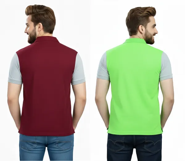 Regular_Fit_Collar_Neck_Half_Sleeve_Breathable_And_Comfortable|_Soft|_Casual_Wear|Polo_T-Shirt_For_Men'S_(_Pack_Of_2_)