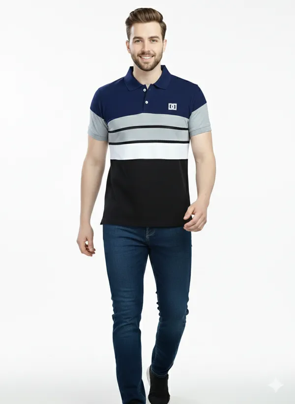 Regular_Fit_Collar_Neck_Half_Sleeve_Breathable_And_Comfortable|_Soft|_Casual_Wear|Polo_T-Shirt_For_Men'S