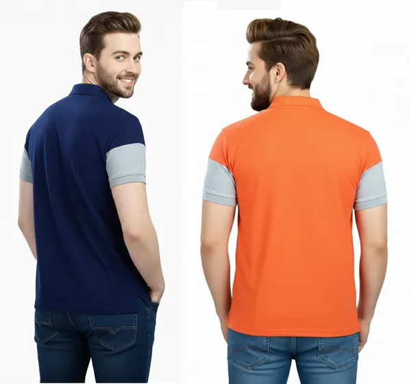Regular_Fit_Collar_Neck_Half_Sleeve_Breathable_And_Comfortable|_Soft|_Casual_Wear|Polo_T-Shirt_For_Men'S_(_Pack_Of_2_)