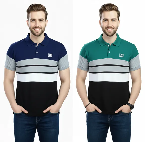 Regular_Fit_Collar_Neck_Half_Sleeve_Breathable_And_Comfortable|_Soft|_Casual_Wear|Polo_T-Shirt_For_Men'S_(_Pack_Of_2_)