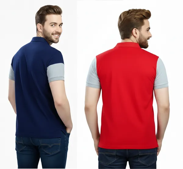 Regular_Fit_Collar_Neck_Half_Sleeve_Breathable_And_Comfortable|_Soft|_Casual_Wear|Polo_T-Shirt_For_Men'S_(_Pack_Of_2_)