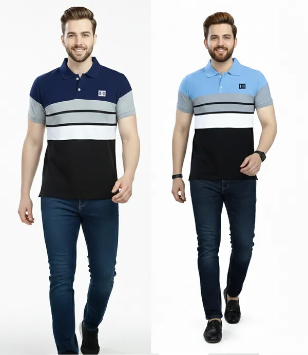 Regular_Fit_Collar_Neck_Half_Sleeve_Breathable_And_Comfortable|_Soft|_Casual_Wear|Polo_T-Shirt_For_Men'S_(_Pack_Of_2_)