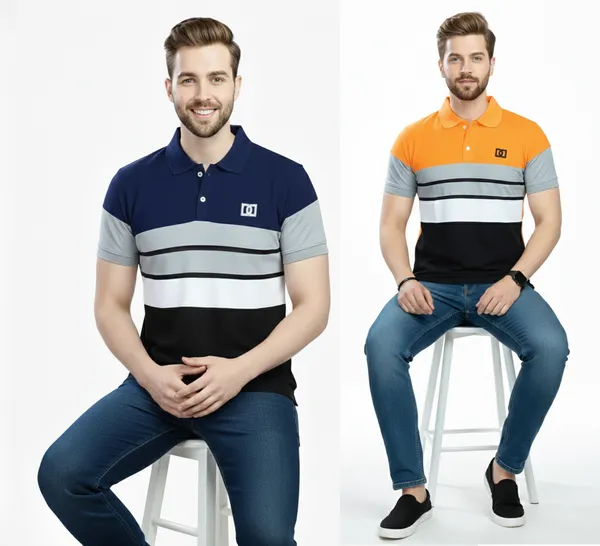 Regular_Fit_Collar_Neck_Half_Sleeve_Breathable_And_Comfortable|_Soft|_Casual_Wear|Polo_T-Shirt_For_Men'S_(_Pack_Of_2_)