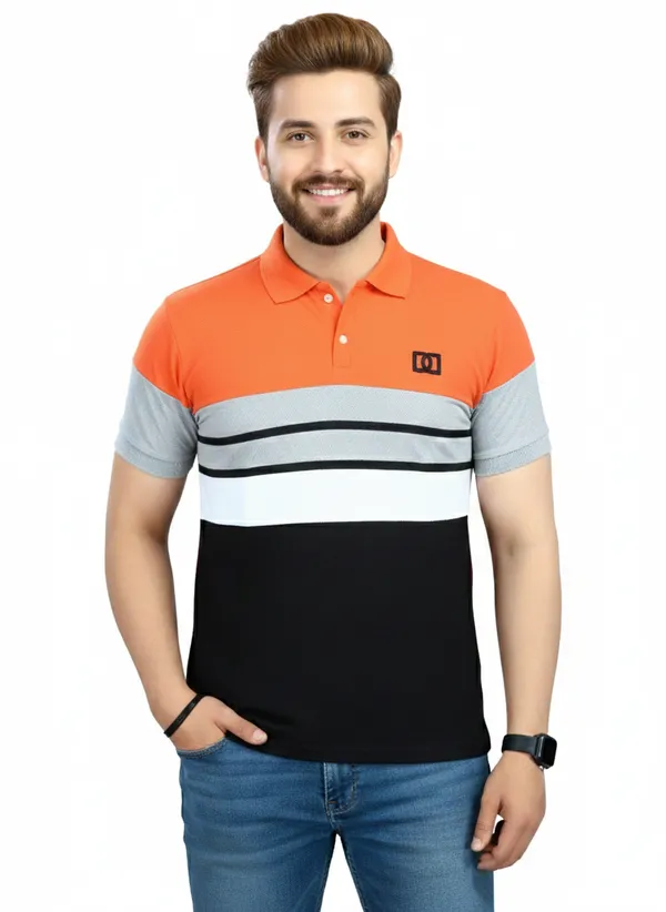 Regular_Fit_Collar_Neck_Half_Sleeve_Breathable_And_Comfortable|_Soft|_Casual_Wear|Polo_T-Shirt_For_Men'S