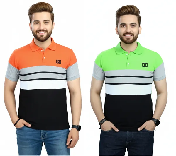 Regular_Fit_Collar_Neck_Half_Sleeve_Breathable_And_Comfortable|_Soft|_Casual_Wear|Polo_T-Shirt_For_Men'S_(_Pack_Of_2_)