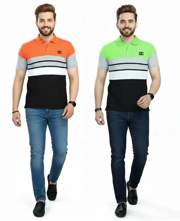 Regular_Fit_Collar_Neck_Half_Sleeve_Breathable_And_Comfortable|_Soft|_Casual_Wear|Polo_T-Shirt_For_Men'S_(_Pack_Of_2_)