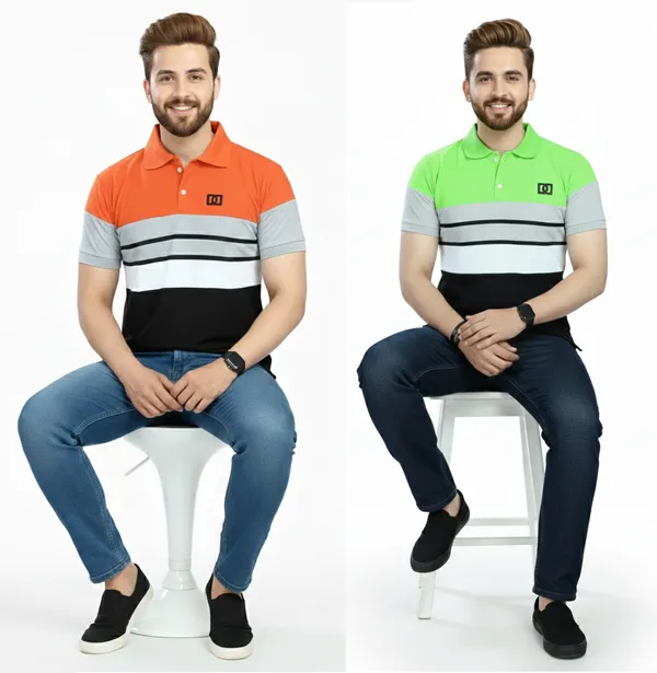 Regular_Fit_Collar_Neck_Half_Sleeve_Breathable_And_Comfortable|_Soft|_Casual_Wear|Polo_T-Shirt_For_Men'S_(_Pack_Of_2_)
