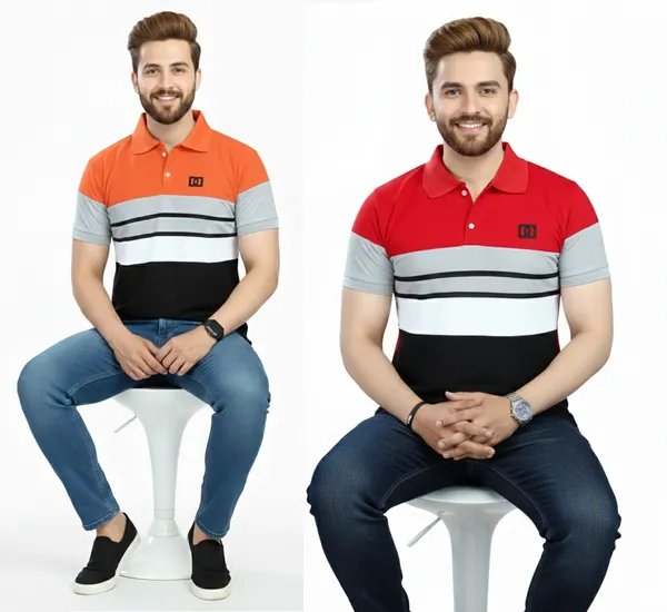 Regular_Fit_Collar_Neck_Half_Sleeve_Breathable_And_Comfortable|_Soft|_Casual_Wear|Polo_T-Shirt_For_Men'S_(_Pack_Of_2_)