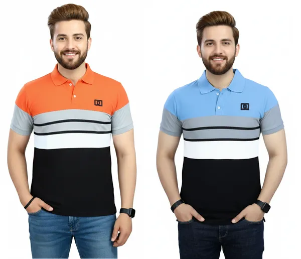 Regular_Fit_Collar_Neck_Half_Sleeve_Breathable_And_Comfortable|_Soft|_Casual_Wear|Polo_T-Shirt_For_Men'S_(_Pack_Of_2_)