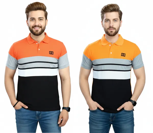 Regular_Fit_Collar_Neck_Half_Sleeve_Breathable_And_Comfortable|_Soft|_Casual_Wear|Polo_T-Shirt_For_Men'S_(_Pack_Of_2_)