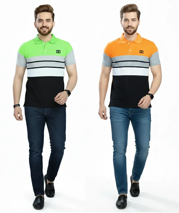 Regular_Fit_Collar_Neck_Half_Sleeve_Breathable_And_Comfortable|_Soft|_Casual_Wear|Polo_T-Shirt_For_Men'S_(_Pack_Of_2_)