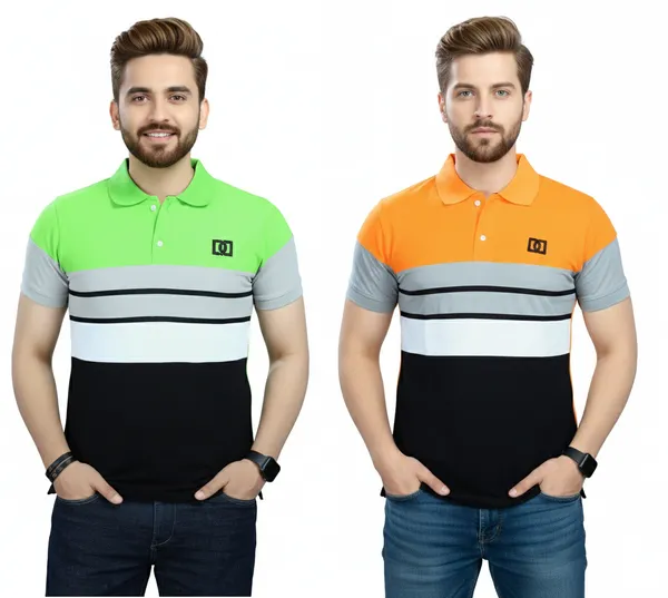 Regular_Fit_Collar_Neck_Half_Sleeve_Breathable_And_Comfortable|_Soft|_Casual_Wear|Polo_T-Shirt_For_Men'S_(_Pack_Of_2_)