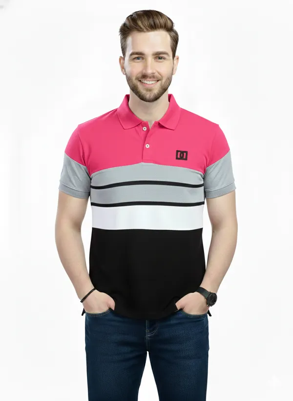 Regular_Fit_Collar_Neck_Half_Sleeve_Breathable_And_Comfortable|_Soft|_Casual_Wear|Polo_T-Shirt_For_Men'S