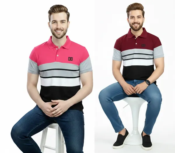 Regular_Fit_Collar_Neck_Half_Sleeve_Breathable_And_Comfortable|_Soft|_Casual_Wear|Polo_T-Shirt_For_Men'S_(_Pack_Of_2_)