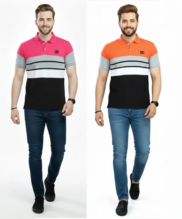 Regular_Fit_Collar_Neck_Half_Sleeve_Breathable_And_Comfortable|_Soft|_Casual_Wear|Polo_T-Shirt_For_Men'S_(_Pack_Of_2_)